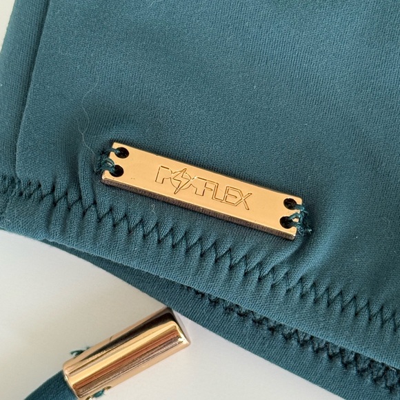 Popflex Sea Maiden Bikini Top- Dark Sea SZ XS BNWT - Picture 3 of 6